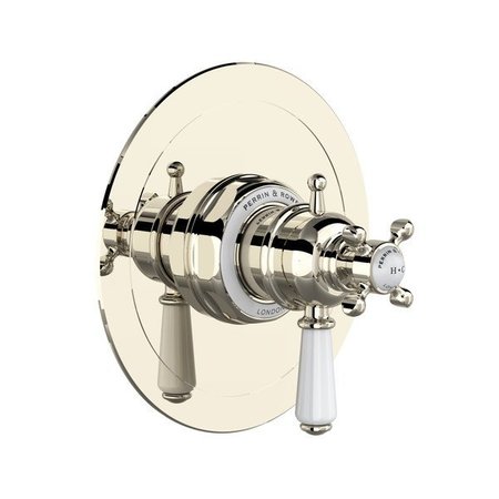 ROHL Edwardian 1/2 Therm & Pressure Balance Trim With 2 Functions No Share U.TEW44W1L-PN